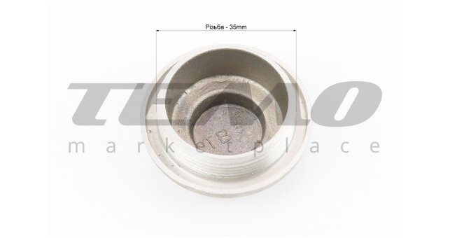 Кришка головки циліндра клапан СВ різьба 35 мм - фото 3