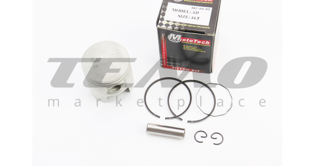 Поршень Mototech Suzuki AD65/LETS 44 мм +0.50 палець 10 мм Тайвань - фото 1
