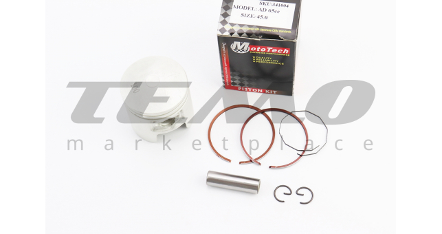 Поршень Mototech Suzuki AD65/LETS 44 мм +1.00 палець 10 мм Тайвань - фото 1