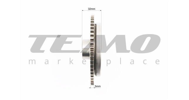 Бендикс в зборі 3 ролики CG125-150 - фото 4