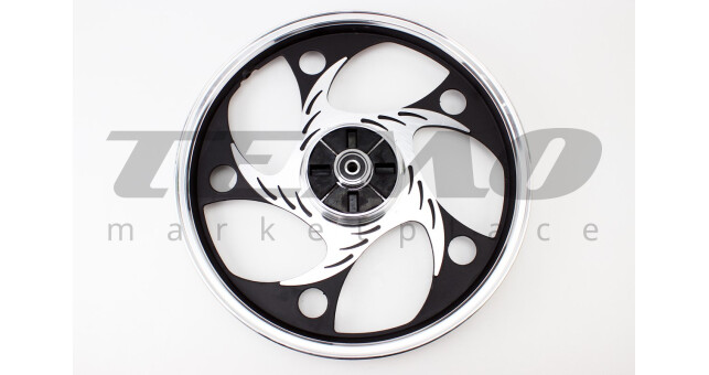 Диск задний литой Viper 17x1.6 ALPHA/ACTIVE чёрный ось 12 мм - фото 2