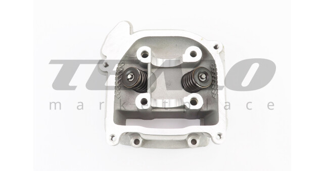 Головка цилиндра ZHENGHE 80cc 47 мм + клапана стандартные - фото 3