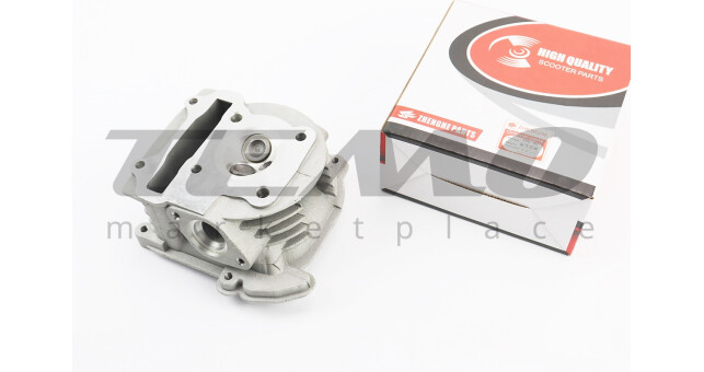 Головка цилиндра ZHENGHE 80cc 47 мм + клапана стандартные - фото 1