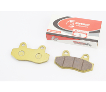 Тормозные колодки (дисковые) без уха, Viper - RACE/STORM/CG/СВ/HONDA-LS125;NSR 50;MBX 50/LIFAN/KYMCO-Pulsar/LONCIN, к-кт 2шт, жёлтые