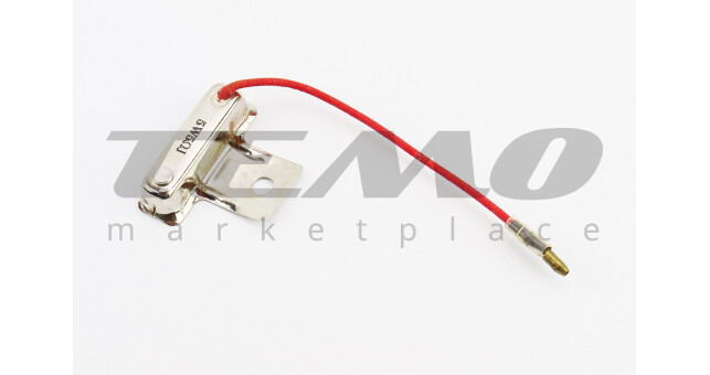 Резистор (сопротивление) с проводом (короткий) 5 Ом - фото 1