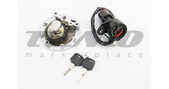 Замки GX-Viper зажигания крышка бака круглая - фото 2