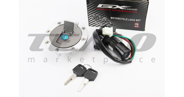 Замки GX-Viper зажигания крышка бака круглая - фото 1