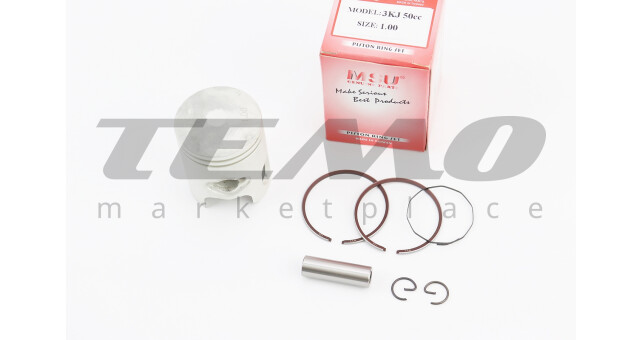 Поршень MSU Yamaha JOG50 40 мм +1.00 палец 10 мм Тайвань - фото 1