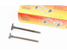 Клапан впускной, выпускной (НЕМАГНИТНЫЙ) к-кт Honda AF-56 (d=20/16мм; h=73,8/72,5мм)