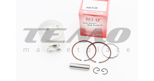 Поршень MSU Yamaha JOG65 3KJ 44 мм +0.25 палец 10 мм Тайвань - фото 1