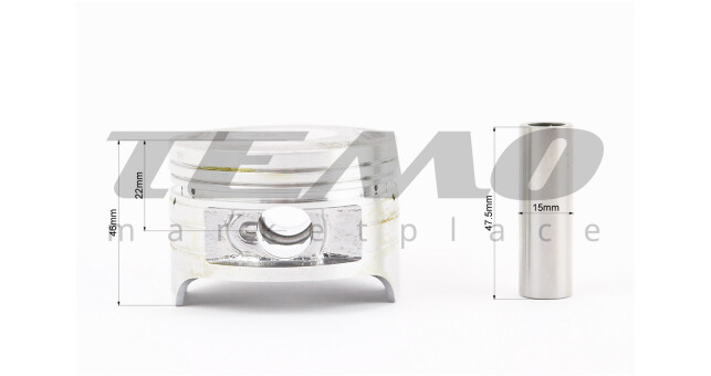 ЦПГ JWBP CG200 поршень 63.5 мм палец 15 мм - фото 6