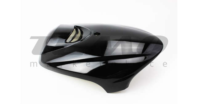 Клюв передний верхний Yamaha JOG SA36J/39J пластик чёрный - фото 1