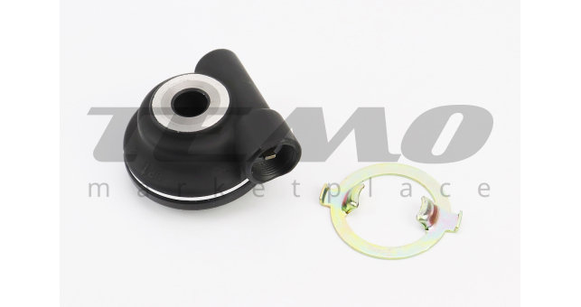Kinlon JL150-70C Привід спідометра (різьба внутрішня) (під трос &quot;вилка&quot;) чорний - фото 1