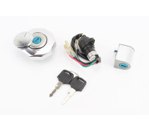 Замки ALPHA зажигания руля крышка бака круглая