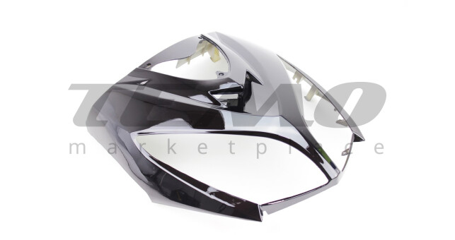 Пластик передній верхній де фара STORM New чорний - фото 1