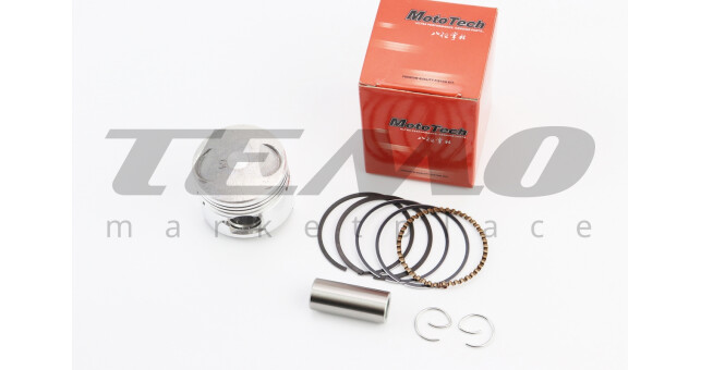 Поршень Mototech 50cc 39 мм STD палець 13 мм Китай - фото 1