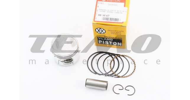 Поршень VLAND 50cc 39 мм +0.25 палець 13 мм - фото 1