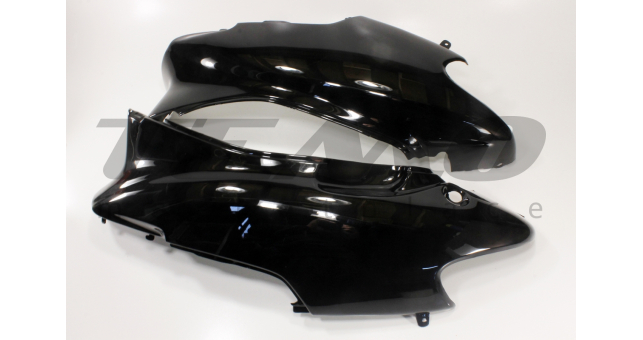 Пластик верхний боковой правый + левый Honda DIO AF34/35 чёрный - фото 1