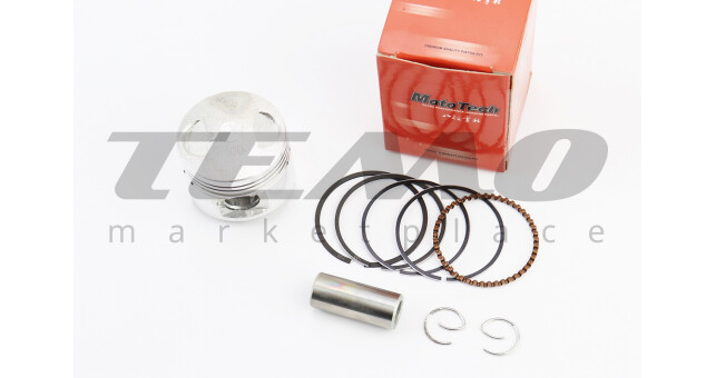 Поршень Mototech 50cc 39 мм +1.00 палець 13 мм Китай - фото 1