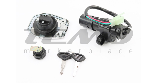 Замки BOXER BM/ВМX150 запалювання бардачка кришка бака DS181022 DS141009 - фото 2