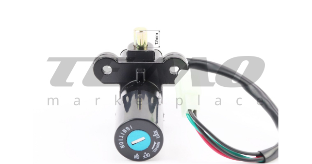 Замки BOXER BM/ВМX150 запалювання бардачка кришка бака DS181022 DS141009 - фото 3