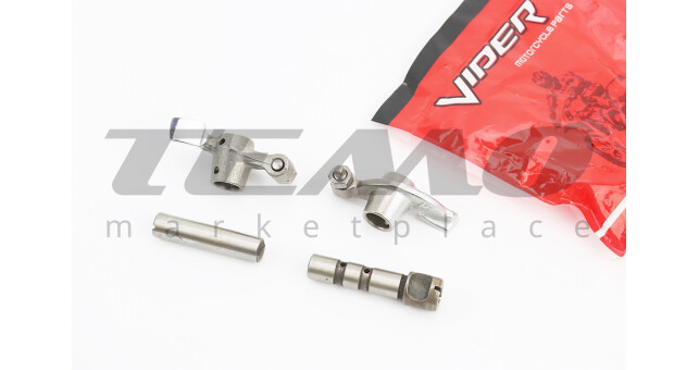 Коромысло (рокер) клапана, вал к-кт 4шт - фото 1