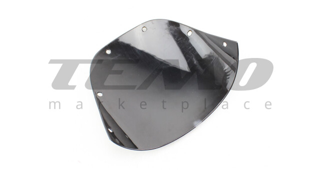 Стекло ветровое пластик черное не прозрачное - фото 2