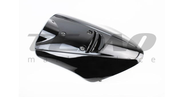 Дзьоб передній верхній Yamaha JOG ARTISTIC пластик чорний - фото 1