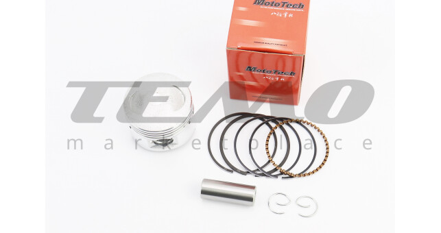 Поршень Mototech 60cc 44 мм +0.50 палець 13 мм Китай - фото 1