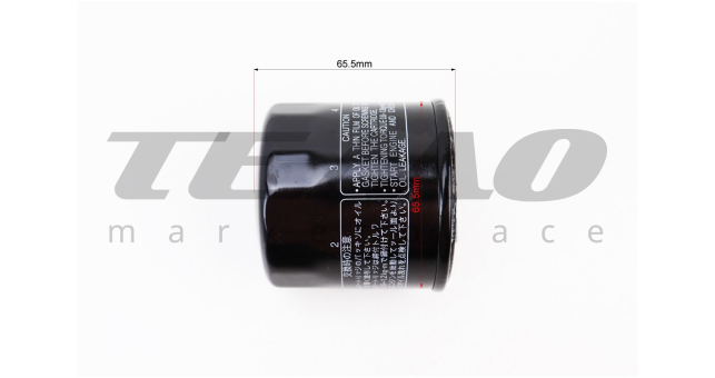 Фільтр масляний HF204 (M20x1,5) Honda CB/CBF 500/600/1000, Kawasaki ZX 600/636, Yamaha YZF-R1/R6, Kawasaki KVF360/650/700, Yamaha YFM350 - фото 4