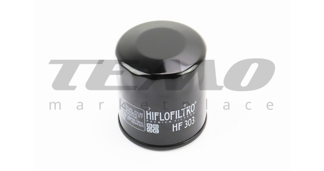 Фільтр масляний HF303 (M20x1,5) HONDA CB 500/1000, CBF 500/1000, CBR 600/1100 XX Super, NC 700 D Integra RC62, Kawasaki ZX-10R/ZX-14 - фото 2
