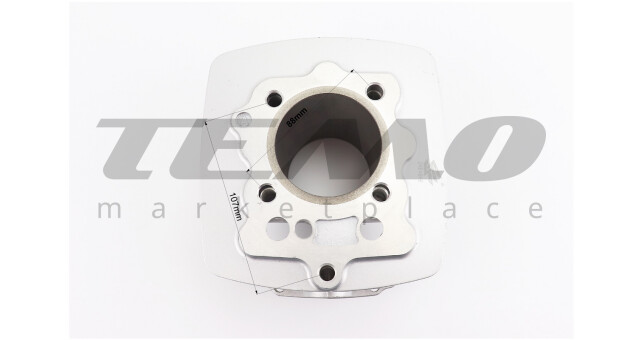 ЦПГ ZHENGHE CG150 поршень 62 мм палец 15 мм - фото 4