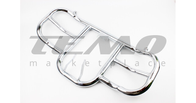 Дуга защитная "ХРОМ" прямая 32мм - фото 1