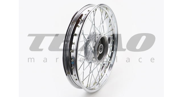 Колесо заднее спицованное 2.15x18&quot; Viper V200R барабанные тормоза ось 15 мм - фото 2