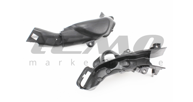 Крышка пластиковая Honda DIO AF34/35 обдува карбюратора к-кт - фото 3