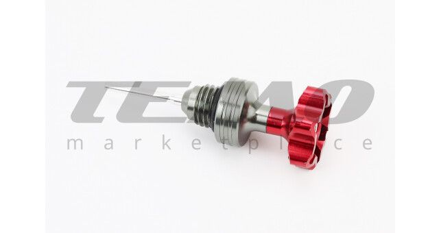 Щуп масляний TUNING черноний метал - фото 1