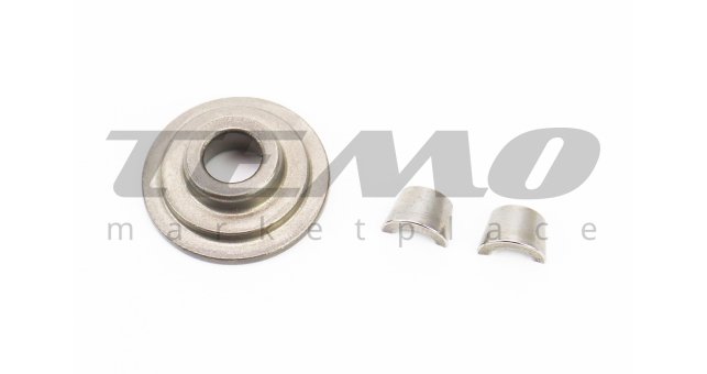 Loncin LX200GY-3 Тарелка клапана + сухари к-кт 3 детали - фото 1