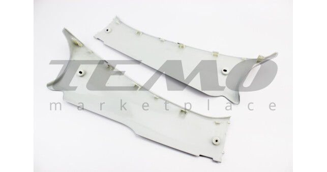 Пластик нижній бічний лівий + правий STORM сірий - фото 2