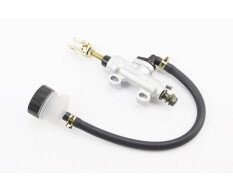 Головний гальмівний циліндр задній мотоцикли/ATV кріплення min=33 мм max=56 мм сріблястий без гофропружини