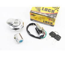 Замки TMMP ALPHA зажигания руля крышка бака круглая