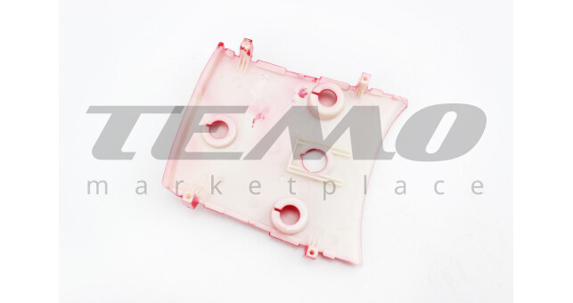 Пластик задний верхний GRAND PRIX красный - фото 2