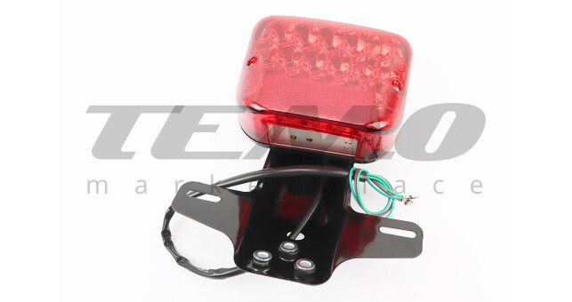 Ліхтар задній СВІТЛОДІОДНИЙ (прямокутний) - фото 1