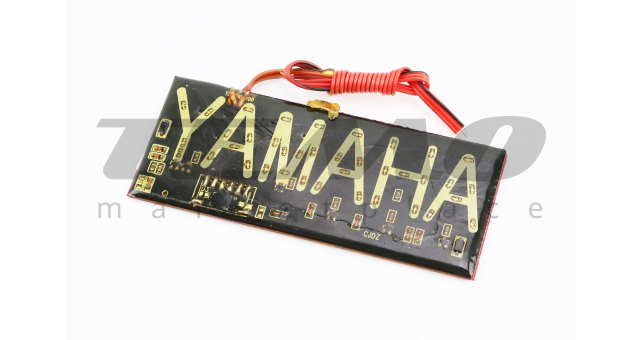 Табличка світлодіодна &quot;YAMAHA&quot; (12 * 5 см) - фото 1