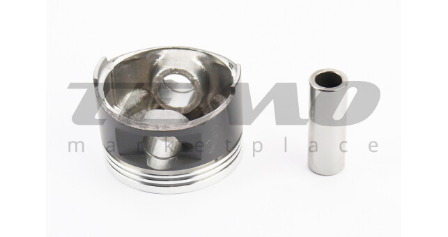 Поршень TMMP 150cc 57.4 мм +0.25 палец 15 мм тефлоновое покрытие - фото 2