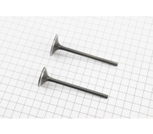 Loncin JL200-68A Клапана выпускной (h-88; d-27), впускной (h-88,5; d-31,5) к-кт 2шт СВ-200cc