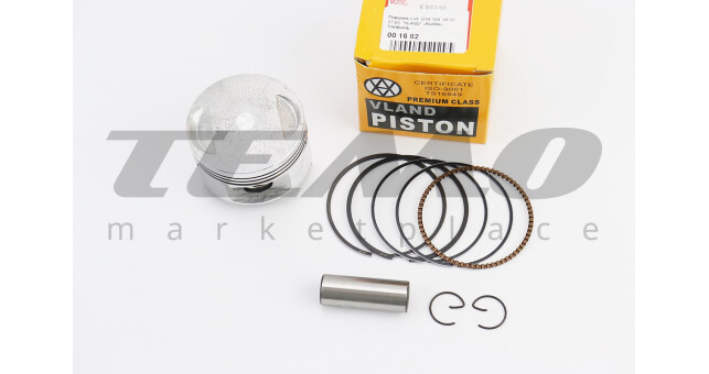 Поршень VLAND 150cc 57.4 мм +0.25 палець 15 мм - фото 1