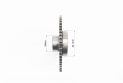 Бендикс Viper в зборі 3 ролики CG125-150 - фото 4