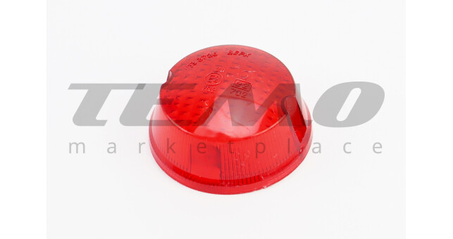 Скло поворотів низьке червоне - фото 1