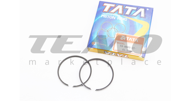 Кольца поршневые TATA 50cc 41 мм +0.25 - фото 1