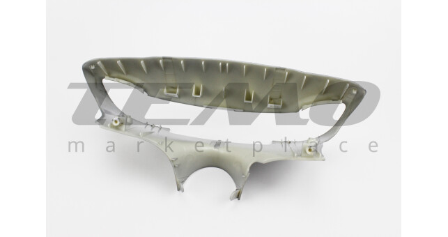 Голова пластик керма передній Yamaha JOG SA16 сірий - фото 3